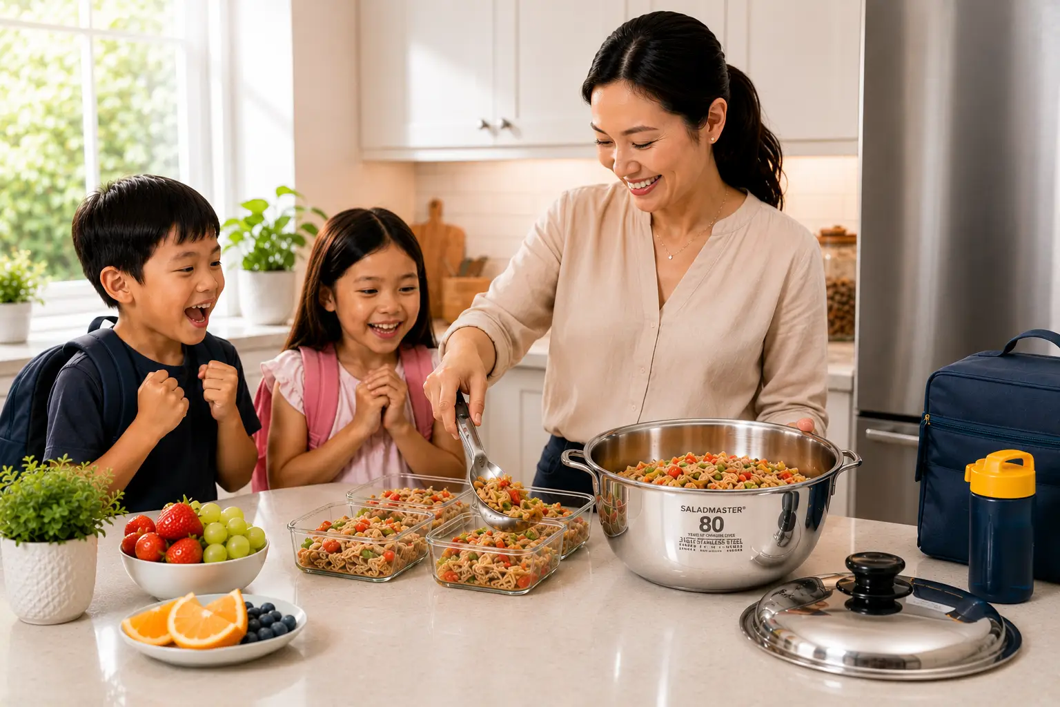 Back-to-school cooking with the Saladmaster Limited Edition 6 Qt. Grande Essential